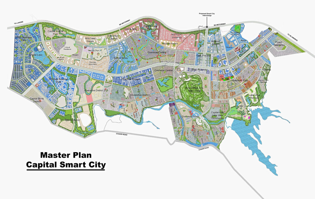 Capital Smart City Islamabad Master Plan